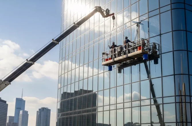 Guindaste para Limpeza de Fachada