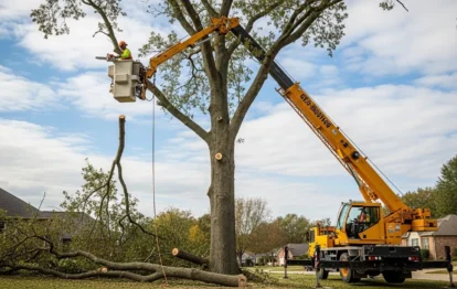 Guindaste para Poda de Árvores