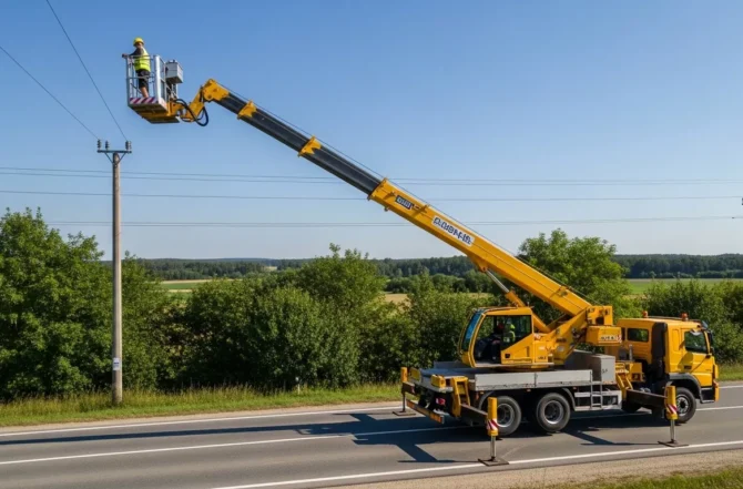 Locação de Cesto Aéreo